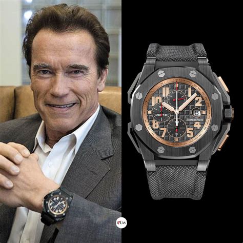 arnold schwarzenegger royal oak collection.